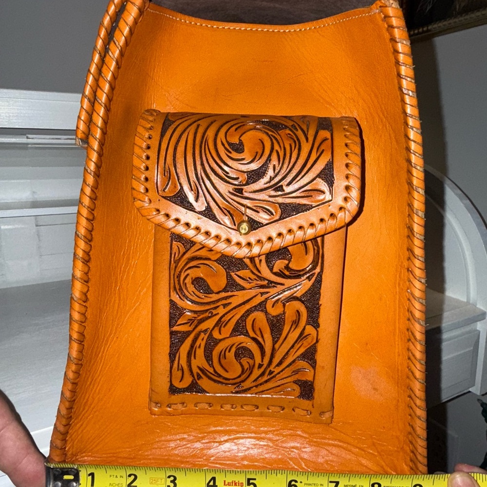 Authentic Leather Weekender Bag - image 2